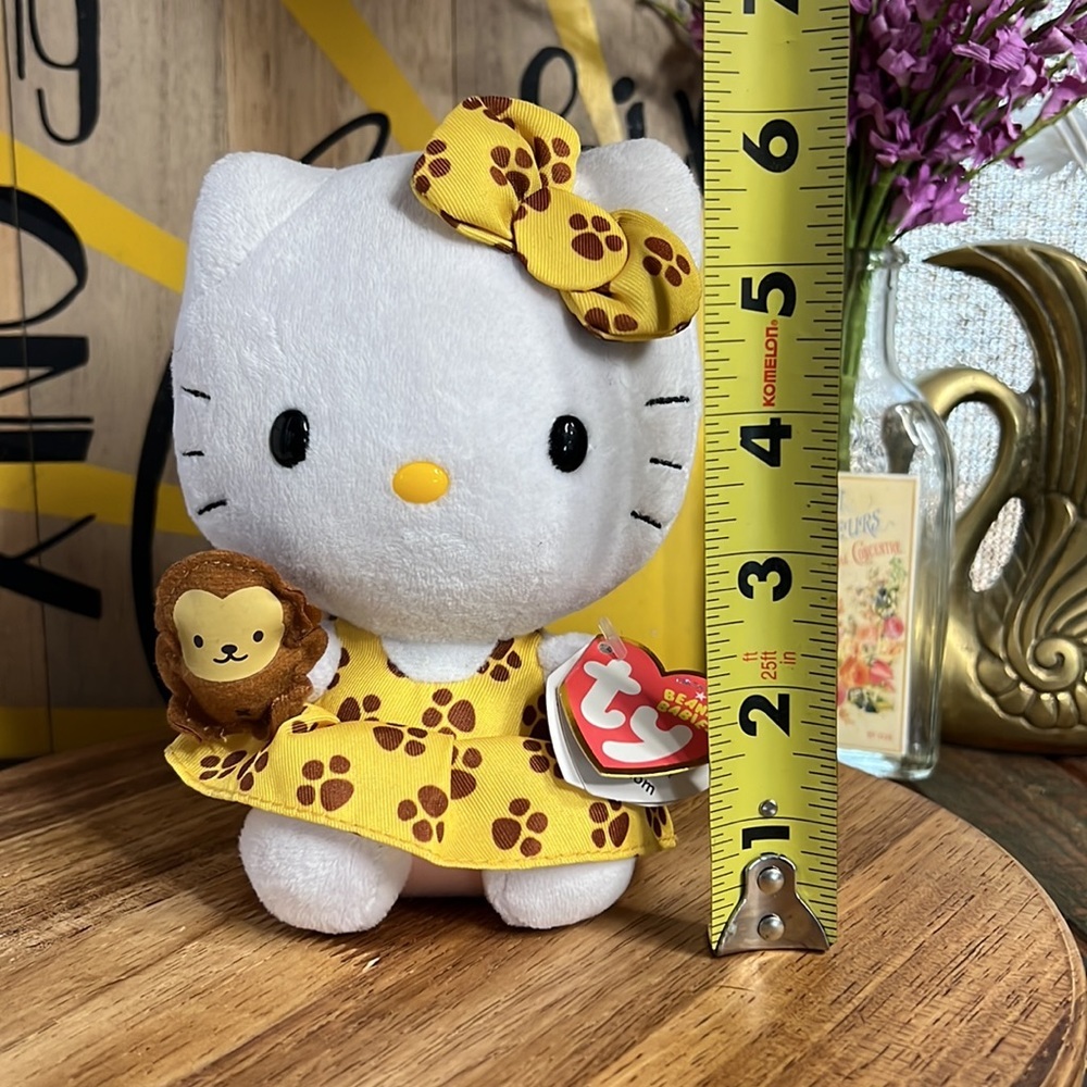 Hello Kitty TY Beanie Baby Safari Print Dress - Picture 9 of 12